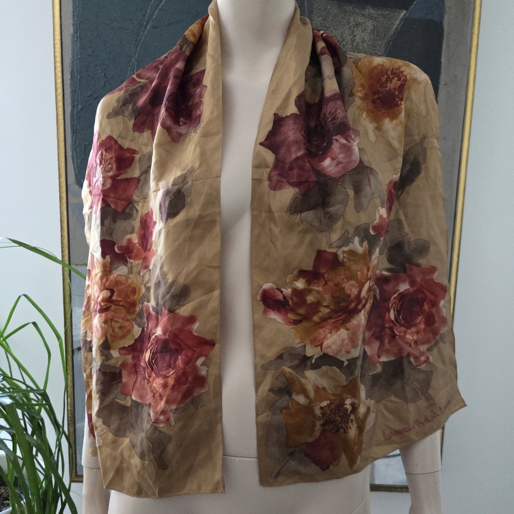 Lauren Ralph Lauren | Silk Scarf Wwith Floral Pattern